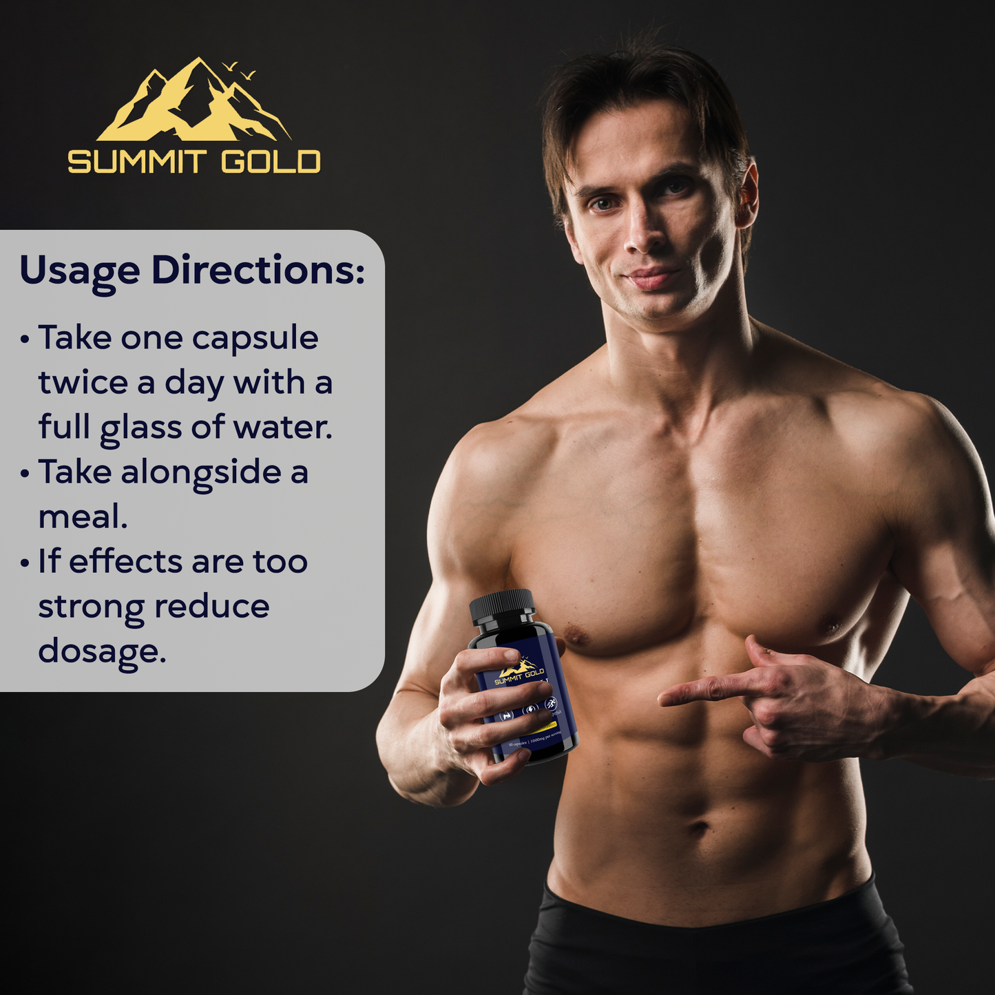 Tongkat Ali Premium Supplement High Strength Capsules