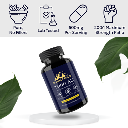 Tongkat Ali Premium Supplement High Strength Capsules
