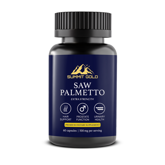 Saw Extract | Extra Strength Serving | 10:1 Ratio Extract 500mg Fast Absorption 60 Capsules | for Male Health, Performance, Natural, Hair